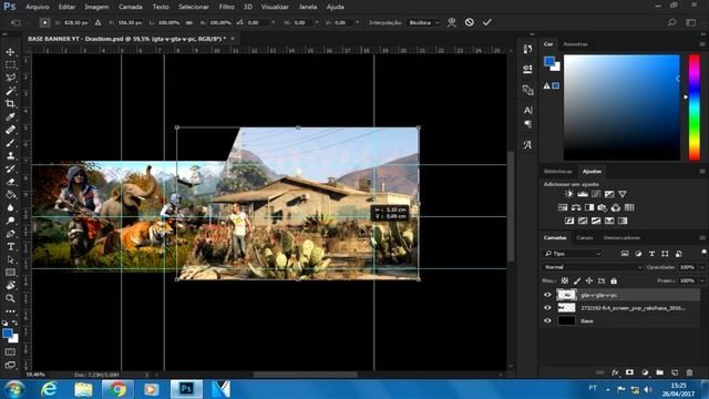 COMO FAZER BANNER PARA CANAL NO YOUTUBE - PHOTOSHOP