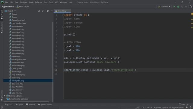 Python Pygame Full Course - Part 2 | Easy, Simple Beginner Pygame Tutorials | Space Invaders смотреть онлайн