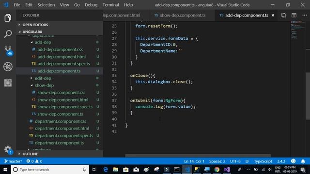 Angular 8 #15; Consume POST API method смотреть онлайн