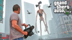 СИРЕНОГОЛОВЫЙ НАШЕЛ МЕНЯ В ГТА 5! СИРЕНОГОЛОВЫЙ ОХОТИТСЯ НА МЕНЯ ОБЗОР МОДА В GTA 5! ГТА 5 МОДЫ MODS