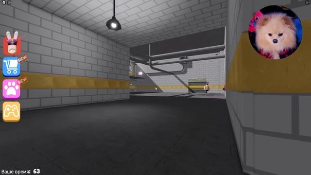 ПОБЕГ ОТ РОЗОВОГО ПАСХАЛЬНОГО ПОЛИЦЕЙСКОГО ! ПОБЕГ ИЗ ТЮРЬМЫ В РОБЛОКС | ROBLOX смотреть онлайн