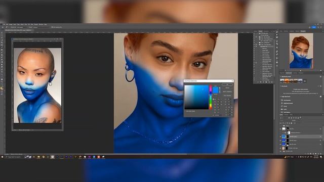 Witness the Incredible Facepaint Metamorphosis in Photoshop | Timelapse ft. @WHOSKPJA смотреть онлайн