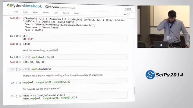 Interactive Parallel Computing with IPython Part 1 | SciPy 2014 | Min RK смотреть онлайн