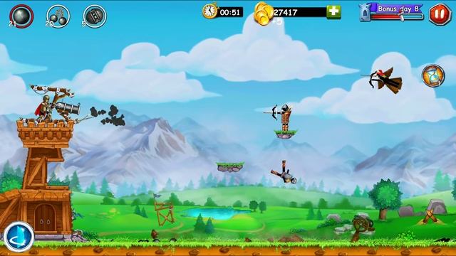 The Catapult 2 - Bonus Level 8 - Walkthrough (Android, iOS) смотреть онлайн