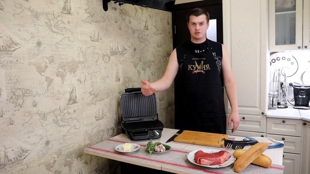 Обзор электрогриля. Электрогриль Tefal Supergrill. Плюсы и минусы. смотреть онлайн