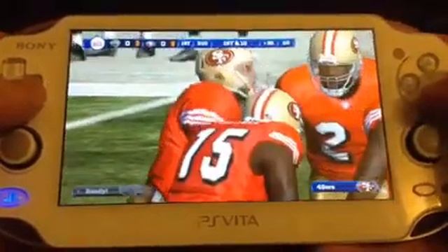 Madden 13 ps vita gameplay смотреть онлайн