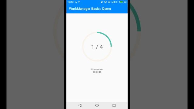 Android tutorial - WorkManager basics - One Time Request смотреть онлайн