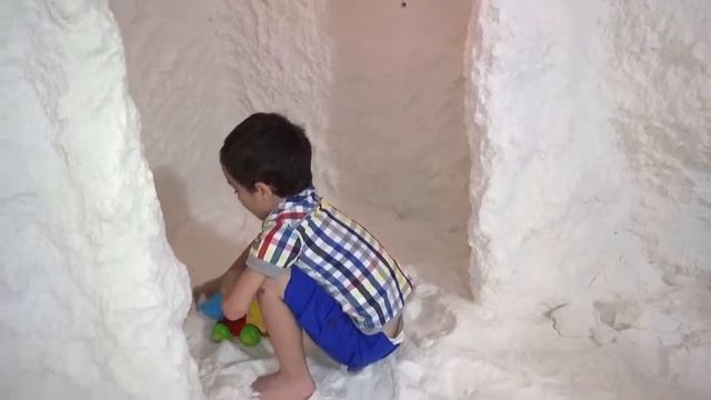 Соляная пещера в Тбилиси, построенная компанией Сал-Терра смотреть онлайн