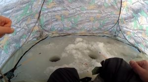 РЫБАЛКА НА СЕТЬ С КОРМУШКОЙ ЗИМОЙ !!!