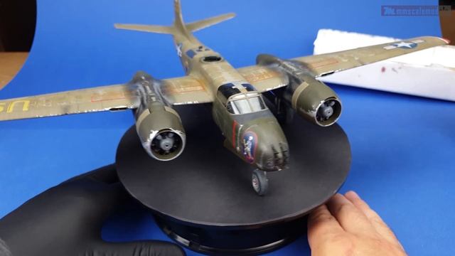 Ep.13: B-26B-50 Invader - Finishing the build - ICM - 1/48 scale model смотреть онлайн