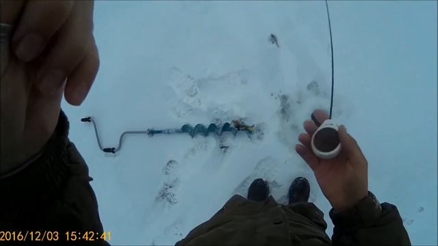 Зимняя рыбалка | Ловля спортивного окуня | Рыбалка в Тамбове смотреть онлайн