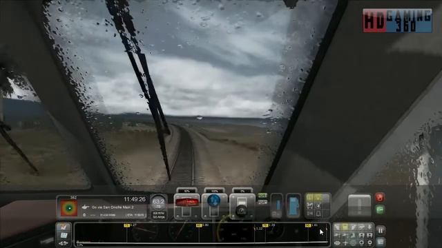 Train Simulator 2014 - Career Mode- Pacific Surfliner LA - San Diego - Get Out the Umbrella.Part 1. смотреть онлайн
