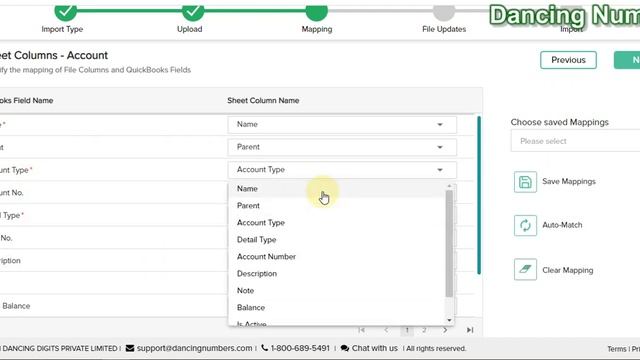 How to Import Chart of Accounts into QuickBooks Online Using Dancing Numbers (Online)? смотреть онлайн
