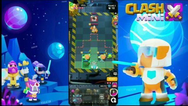 😱ПОЛУЧИЛ САМОГО УЖАСНОГО МИНИКА - ГОБЛИНА С КИНЖАЛОМ В CLASH MINI! САМЫЙ СЛАБЫЙ МИНИК В КЛЕШ МИНИ?!