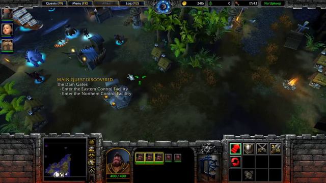 Amateur Plays Warcraft 3 Campaign - 86 (Joe's Quest Remake - 5 and 6) смотреть онлайн