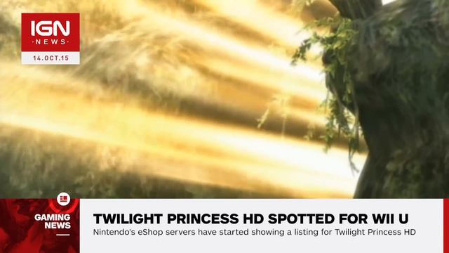 The Legend of Zelda: Twilight Princess HD Spotted for Wii U - IGN News смотреть онлайн