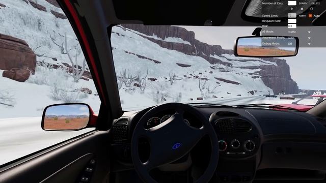 ТАЗЫ В ГОЛОЛЕД! Занесло НА ВСТРЕЧКУ! - BeamNg Drive смотреть онлайн