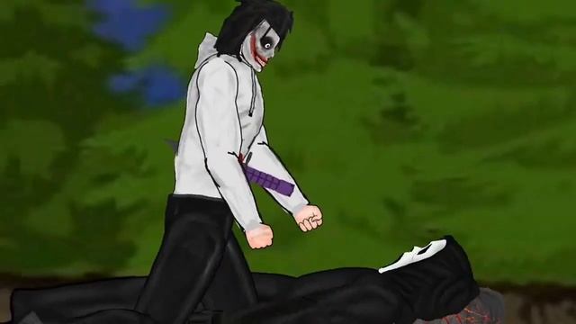 jeff the killer vs scream killer (animation) смотреть онлайн