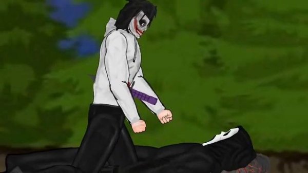 jeff the killer vs scream killer (animation)