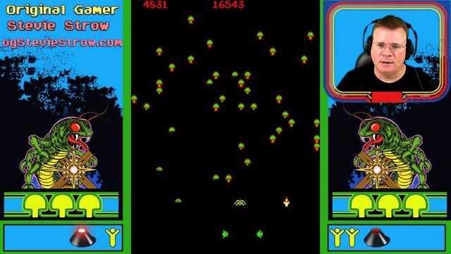 Atari Centipede arcade game from 1981 смотреть онлайн