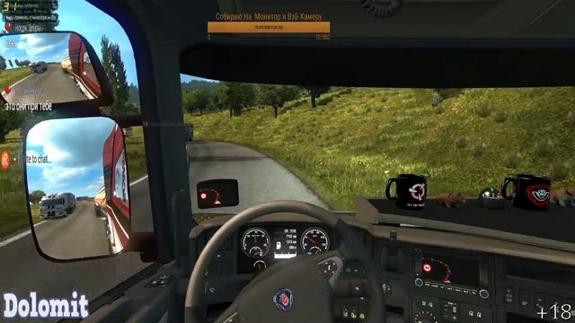Euro Truck Simulator 2 конвой смотреть онлайн