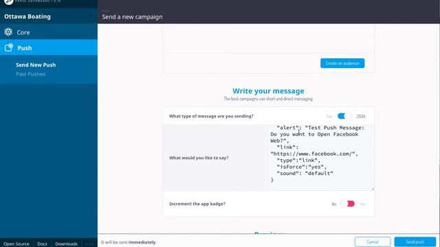 Setup JSON based push notifications in Parse for AppYourWay Apps смотреть онлайн