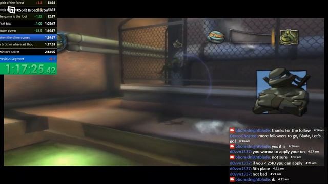 TMNT 2007 game speedrun i cant believe i did it and made it this far lets gooo смотреть онлайн