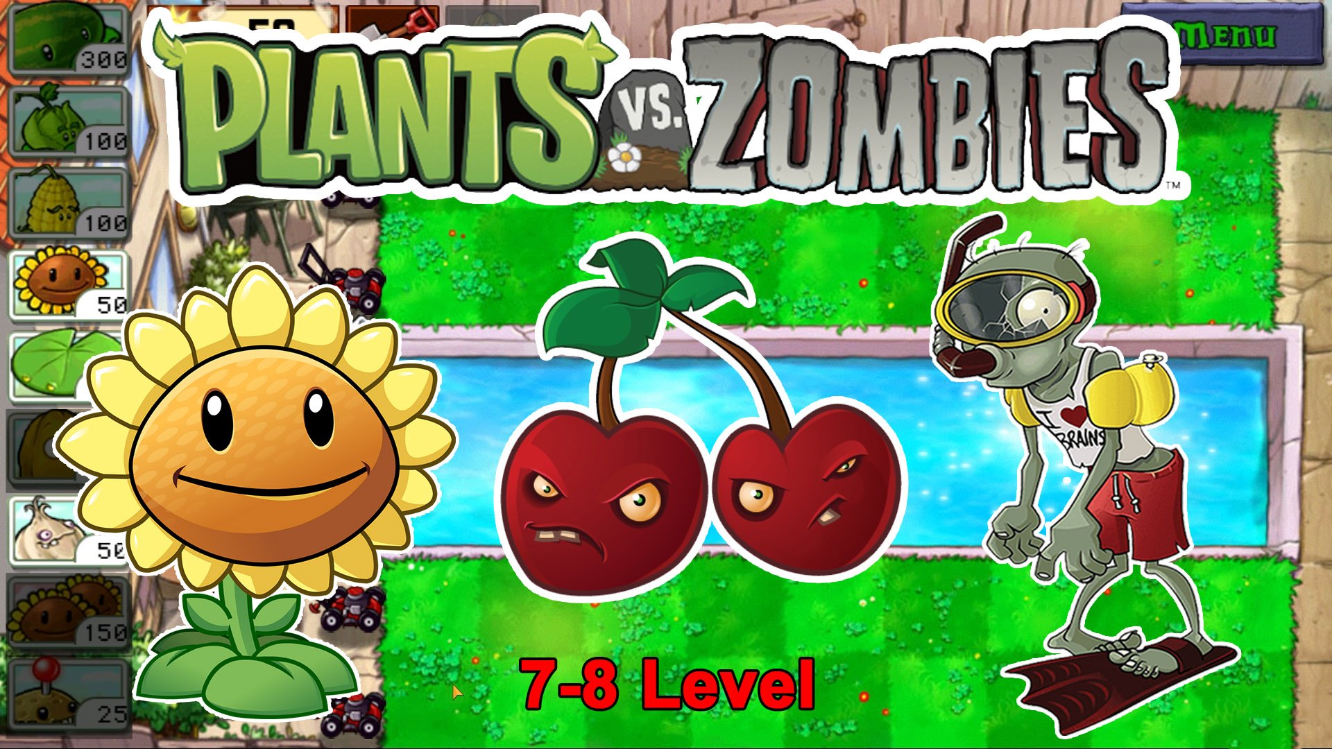 Растения против Зомби| Plants vs Zombies Let's Play #11 смотреть онлайн