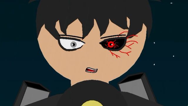 Tokyo Ghoul "Kagune Test" - Stick Nodes Pro смотреть онлайн