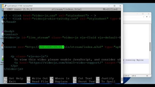 How to Setting Up Nginx RTMP Module and Videojs Support On Windows 10 Part-02 смотреть онлайн