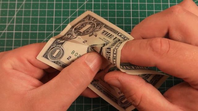 How To Make A Dollar Origami DRESS With A 1$ Bill Money Origami смотреть онлайн