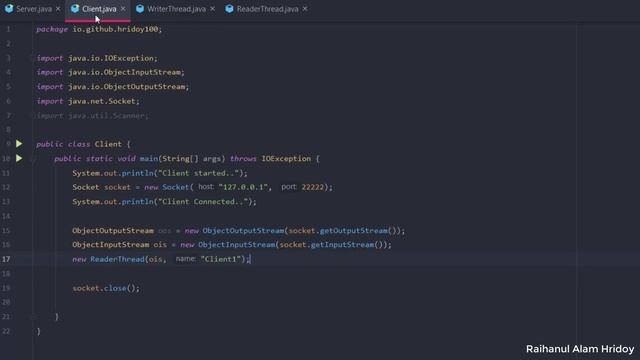Reader-Writer Thread in Java TCP Client-Server Application (in Bangla বাংলা) | Java Networking смотреть онлайн