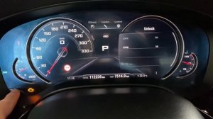 BMW 5-Series G30: hidden diagnostic menu and engine temperature display