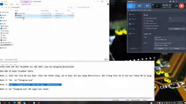 Hướng Dẫn Sử Dụng File Telegram Cho Người Mới Mua Acc смотреть онлайн