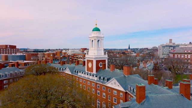 Boston, USA 8K Video Ultra HD 120fps Capital in Massachusetts DRONE VIDEO смотреть онлайн