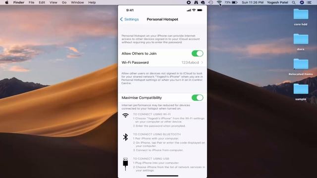 How to Set Up Personal Hotspot on iPhone | How to Turn Your Phone Into a Wi Fi Hotspot смотреть онлайн