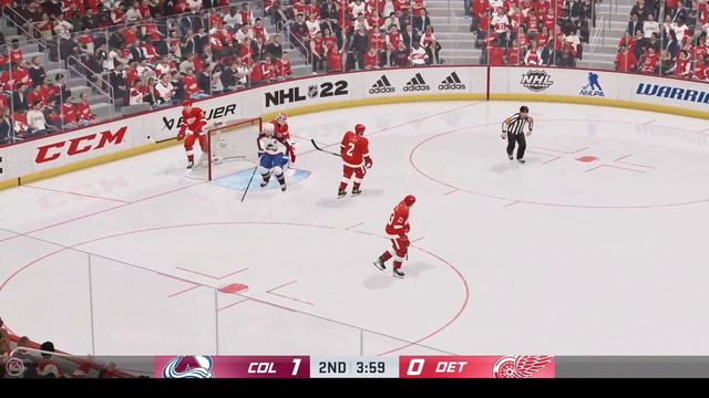 NHL 22 | Avalanche vs. Red Wings | 12th of Jan. 2022 | 1080P | 60FPS смотреть онлайн