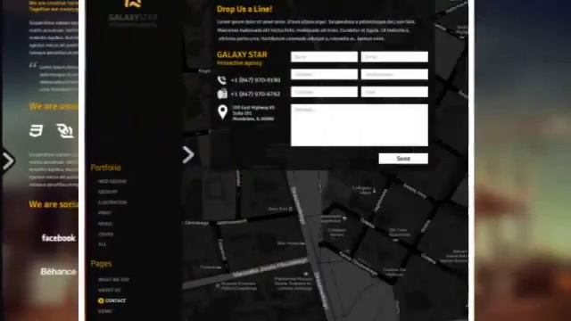 GalaxyStar - Portfolio WordPress Theme Download смотреть онлайн