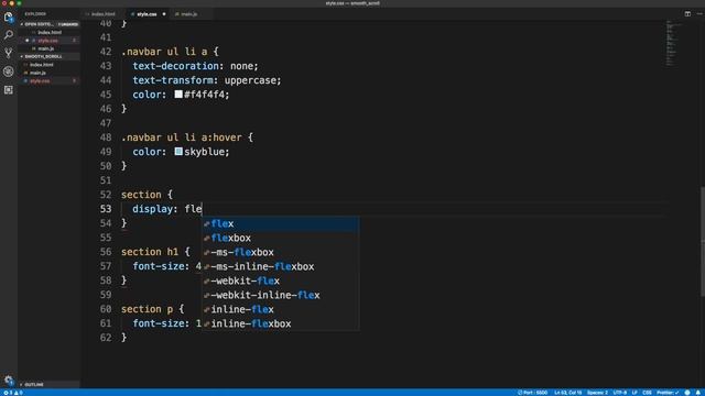 Landing Page With Smooth Scroll - 3 Options смотреть онлайн