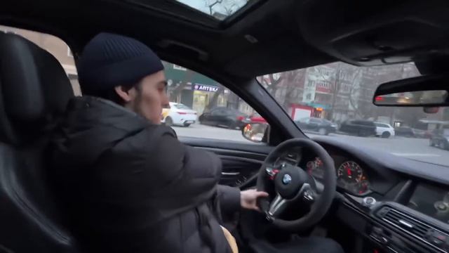 ЕДЕМ БОКОМ НА CLS 500 И M5 F10!