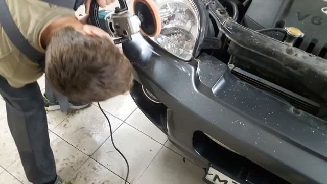 Простой способ полировки фар. смотреть онлайн