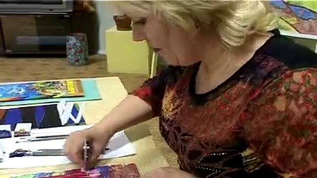 Рисование картоном.mp4 смотреть онлайн