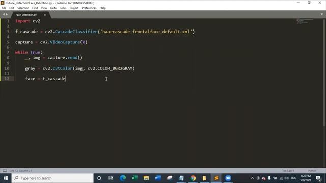 Face Detection using Python complete tutorial in 15 minutes | write your own face detection py code смотреть онлайн