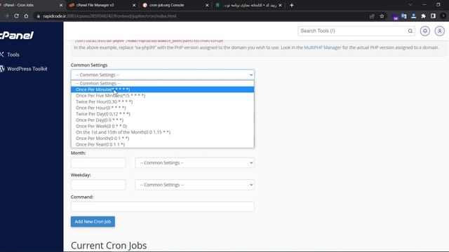 اجرا کد های php در زمان مشخص - CRON JOB смотреть онлайн