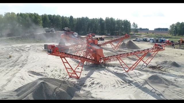 Дробильно-сортировочная установка ДСУ-90 смотреть онлайн