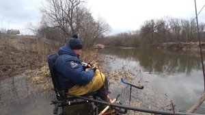 Весенний пикер. Рыбалка на пикер на реке.
