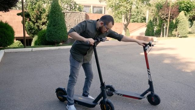 Soatiga 30 km yuradigan elektro samokat NINEBOT ES MAX G30! смотреть онлайн
