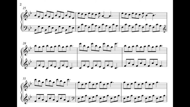 Удивительный мир Гамбола - Choices (Альтернатива) на фортепиано | Piano cover + Score смотреть онлайн