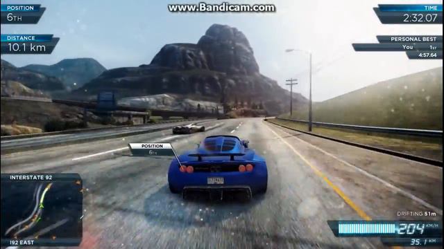 NFS Most Wanted 2012 | Hennessey Venom GT Spyder Gameplay. смотреть онлайн