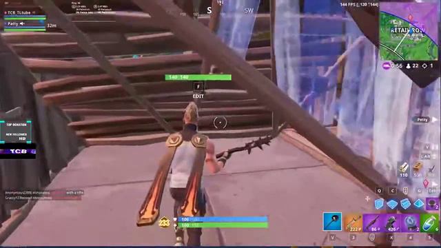 Arena Duos 200+ point 100 Ping Victory Royale!!! - Fortnite смотреть онлайн